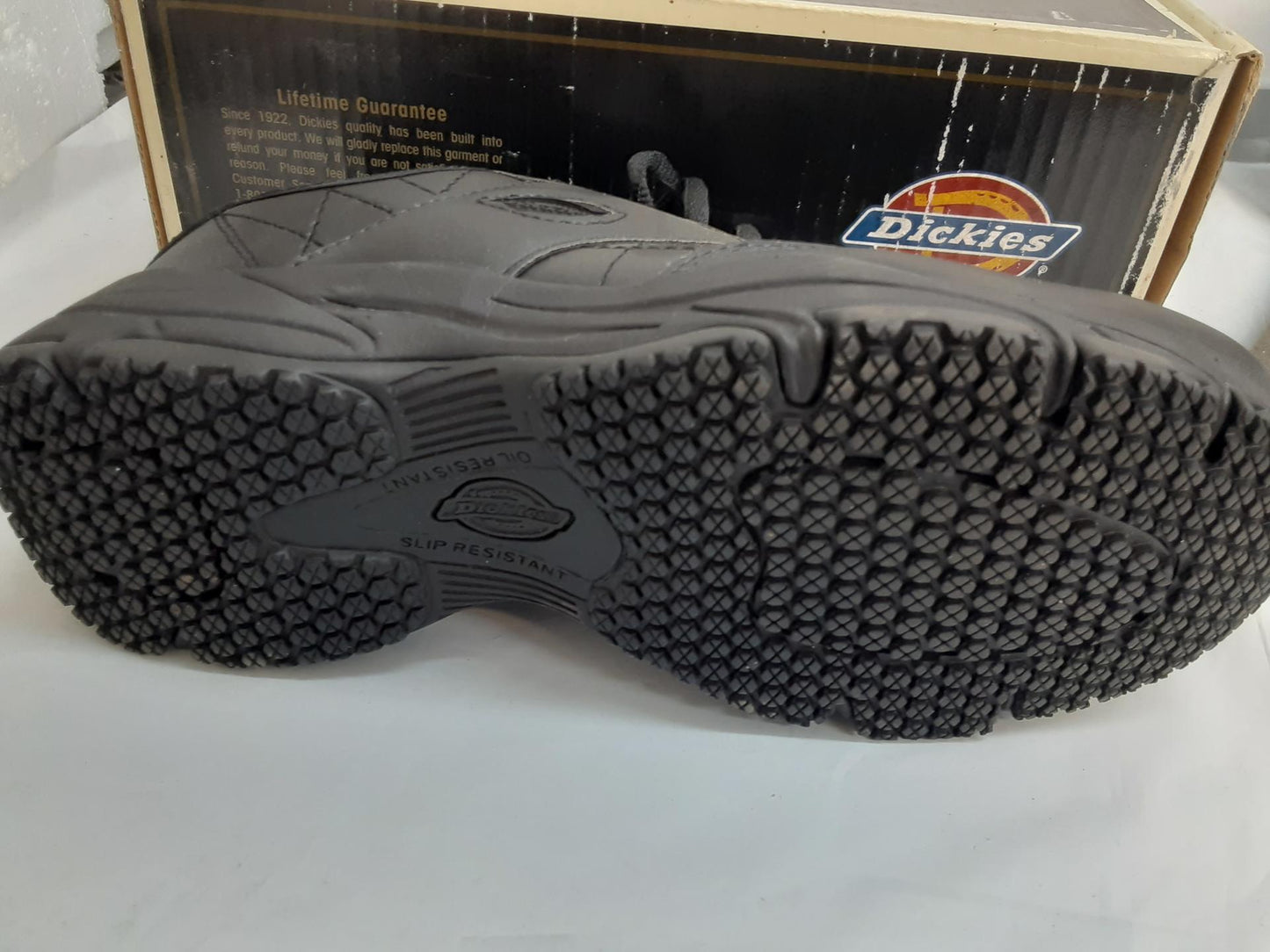 Dickies Quilted Oxford, Slip Resistant, CD3220, Size 9 Wide Womens