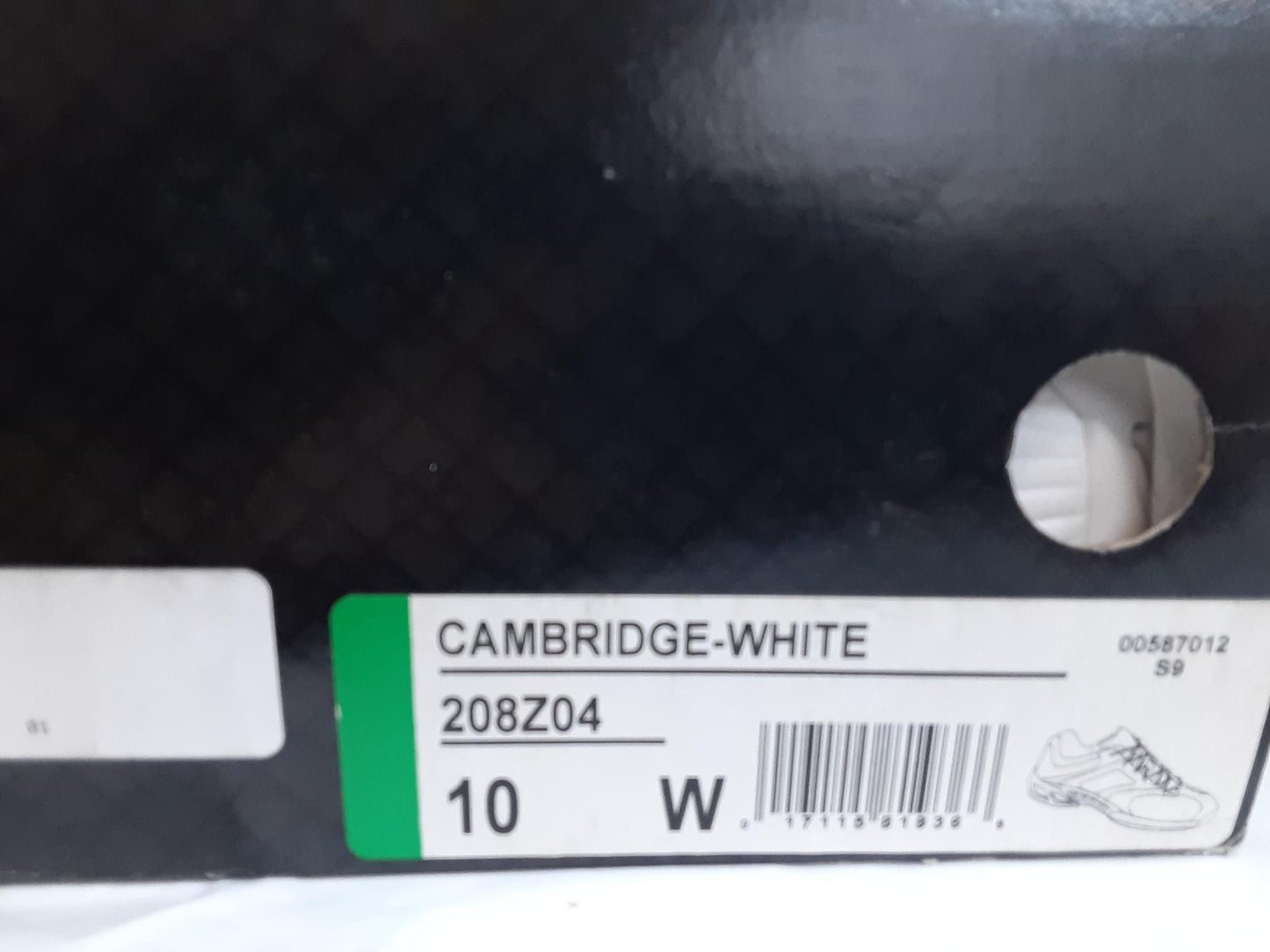 Dr. Scholl's Work Sneakers Cambridge WHT 208Z04, Size 10 Wide MENS