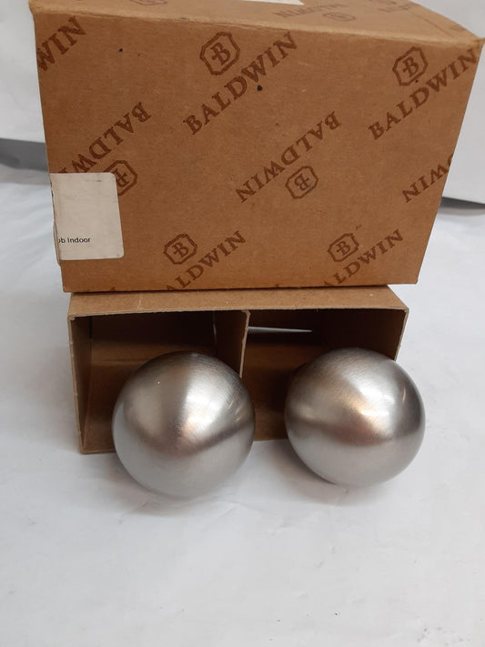Baldwin- The Estate Collection- Contemporary Knob Indoor- 5030-150MR- Chrome