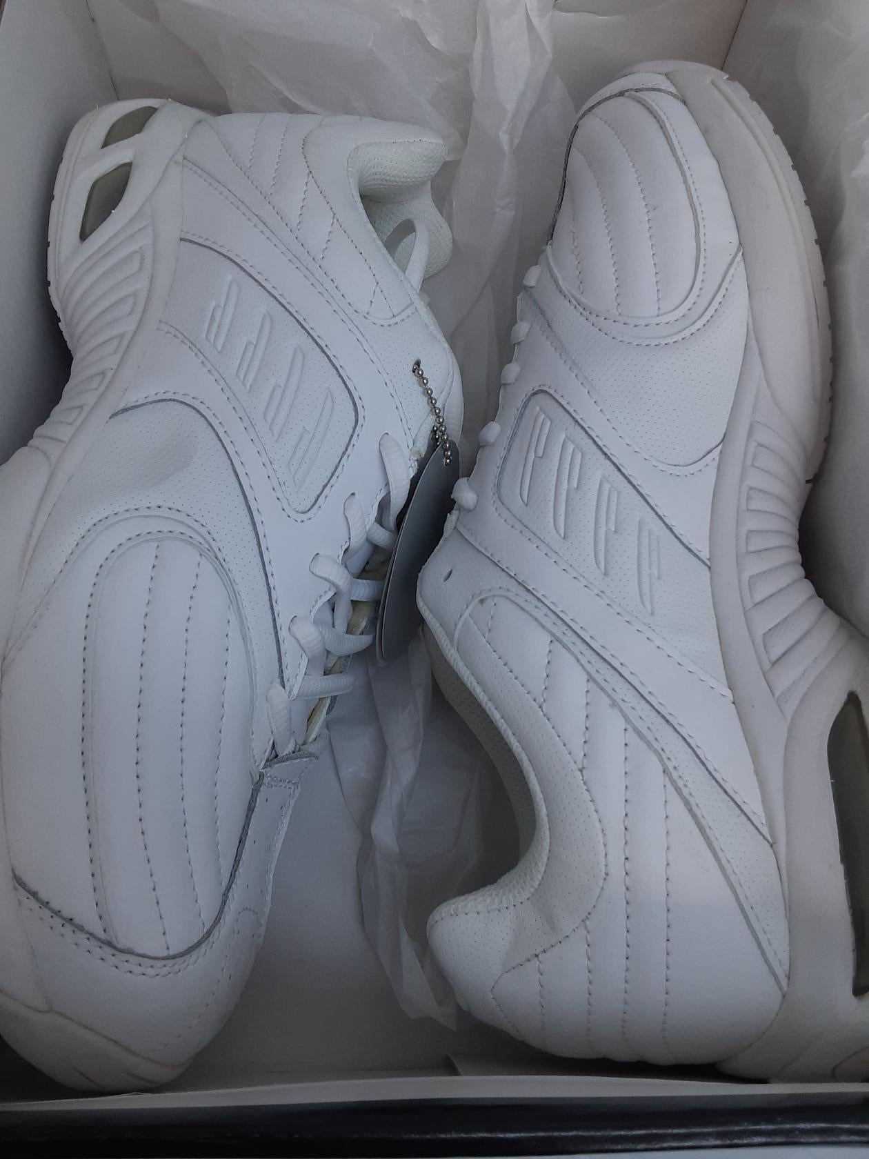 Dr. Scholl's Work Sneakers Cambridge WHT 208Z04, Size 10.5 Wide MENS