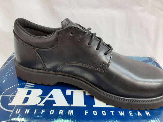 Bates Uniform Footwear 'HighShine' Oxford, Size 9.5 Medium Women, Black E22733