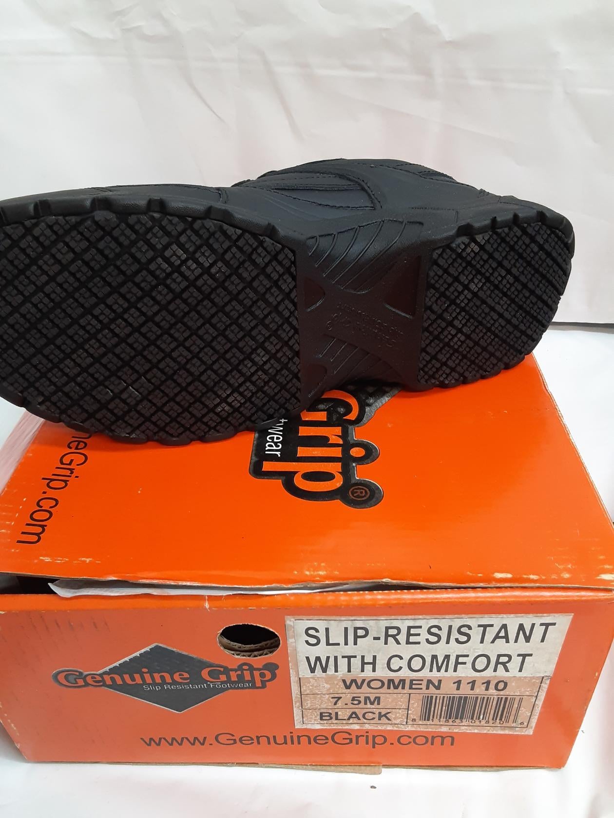 Genuine Grip Jogger, Sizes- Men: 5.5/ Women: 7.5 Medium, 1110, Black, SR