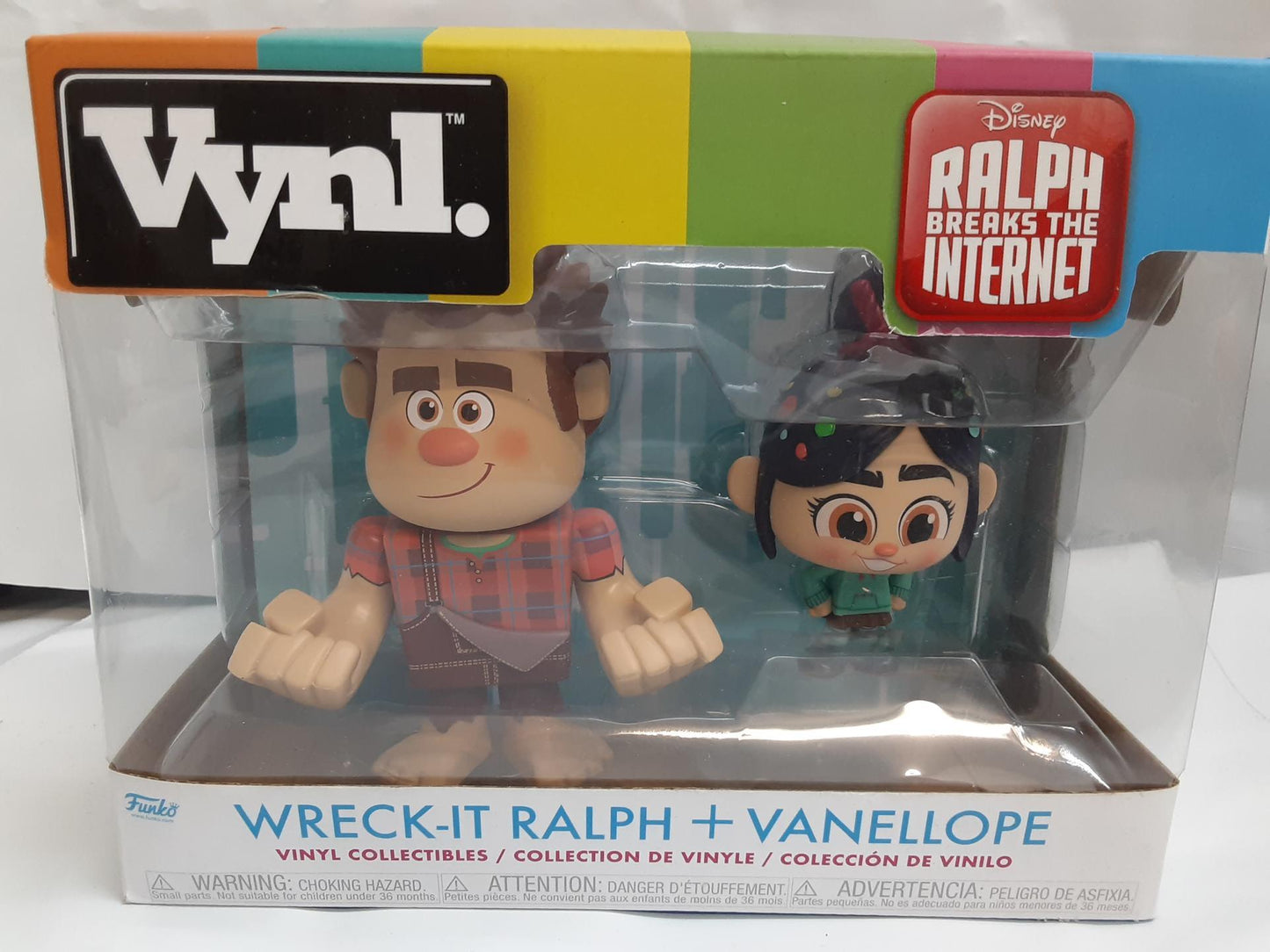 Funko VYNL- Ralp Breaks the Internet- Wreck.It.Ralph + Vanellope Set