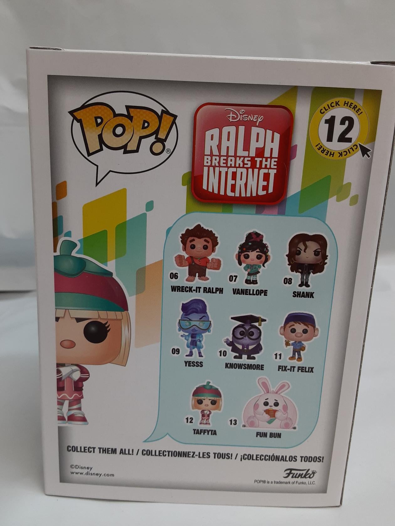Funko Pop Disney: Wreck It Ralph 2 -Taffyta- 12-  Collectible Figure -BRAND NEW