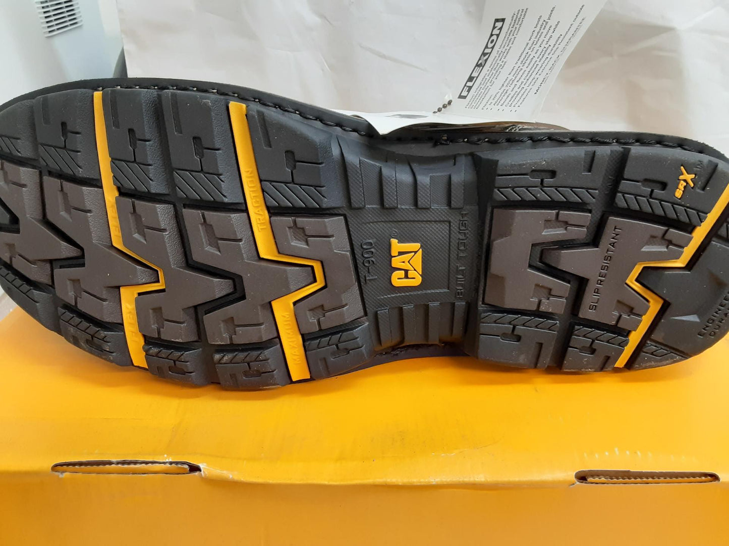 Caterpillar- Fabricate 6" Tough WP Comp Toe- Dark Beige- P90451- 11 Wide- MEN