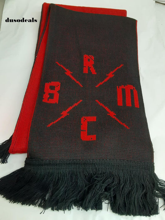 Black Rebel Motorcycle Club* Scarf - Black/Red - NEW- No Tags