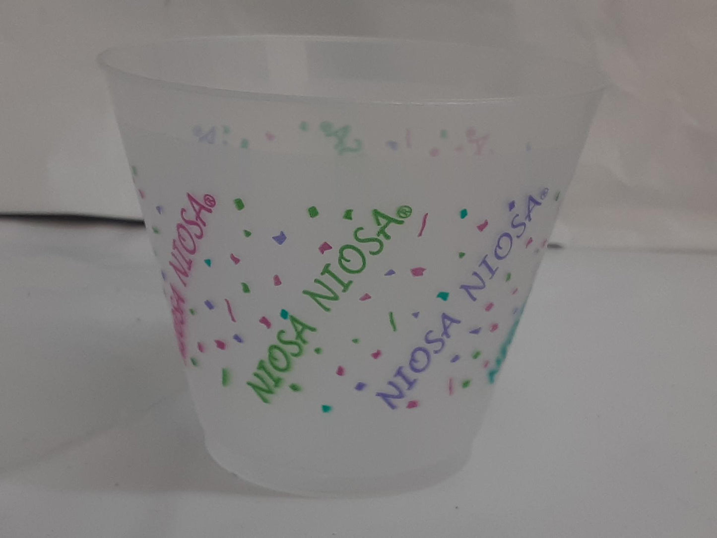 Frost-Flex 8.75 oz  -Plastic Tumblers - Niosa 2002- CASE of 70- NEW