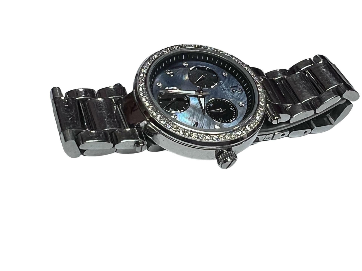 Kenneth Cole Ladies KC50735006 Crystal Accented Dial Multi-Function