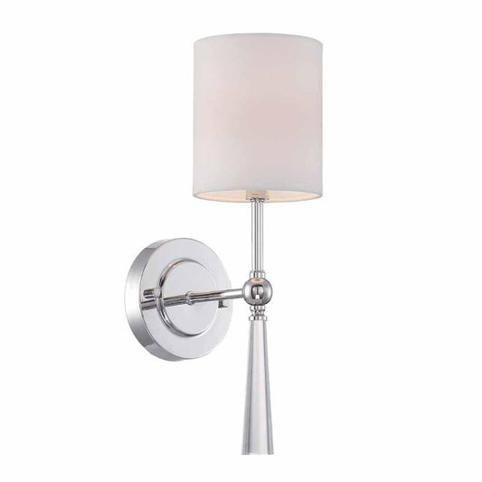Cordelia Lighting 1-Light Chrome Wall Sconce