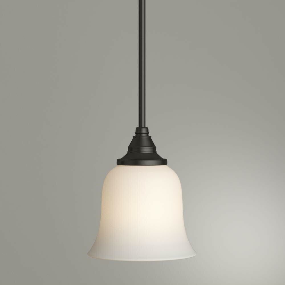 Hampton Bay 1-light Oil Rubbed Bronze Mini Pendant 1001409264