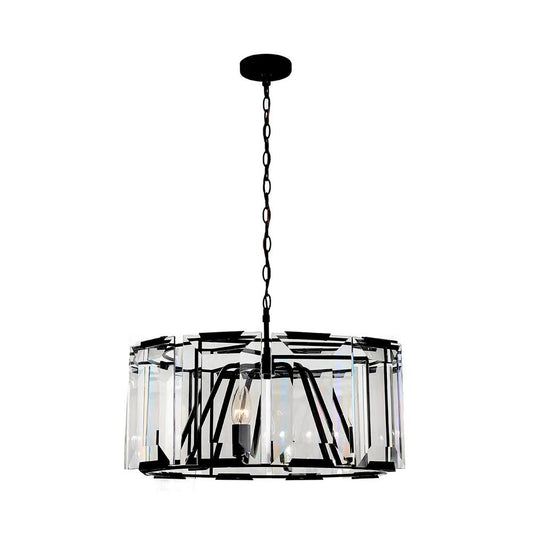 Easylite 4-Light Satin Black Pendant