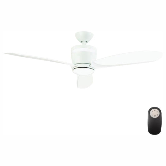 Home Decorators Collection Federigo 48 in. LED White Ceiling Fan